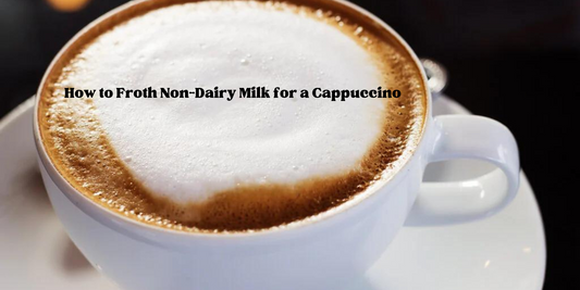 How to Froth Non-Dairy Milk for a Cappuccino